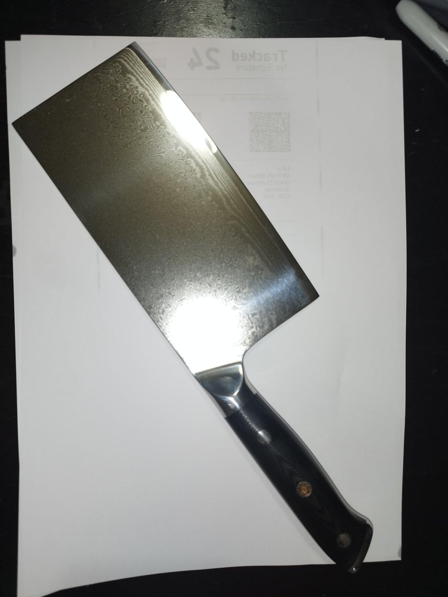 50号切片刀Chinese kitchen knife
中式菜刀 VG10 (中式刀)
