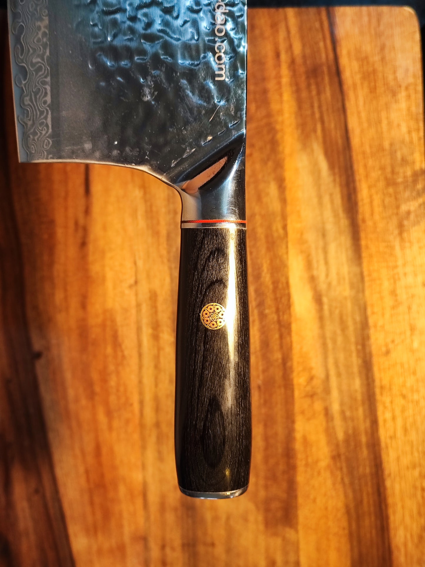 25 号半刃大马士革切片刀Chinese kitchen knives(中式刀)