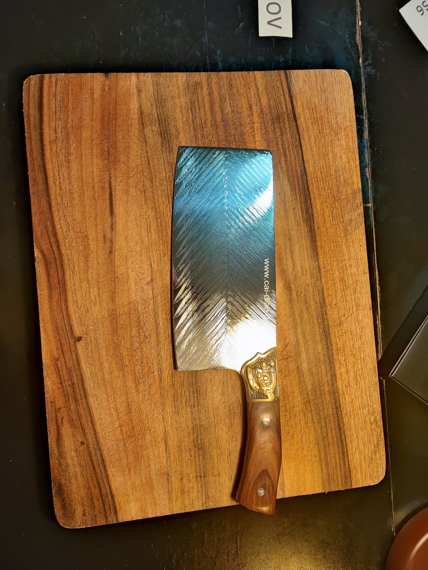 4号龙泉斩切刀,中式菜刀。(中式刀斩骨切菜切肉)Chinese kitchen knives