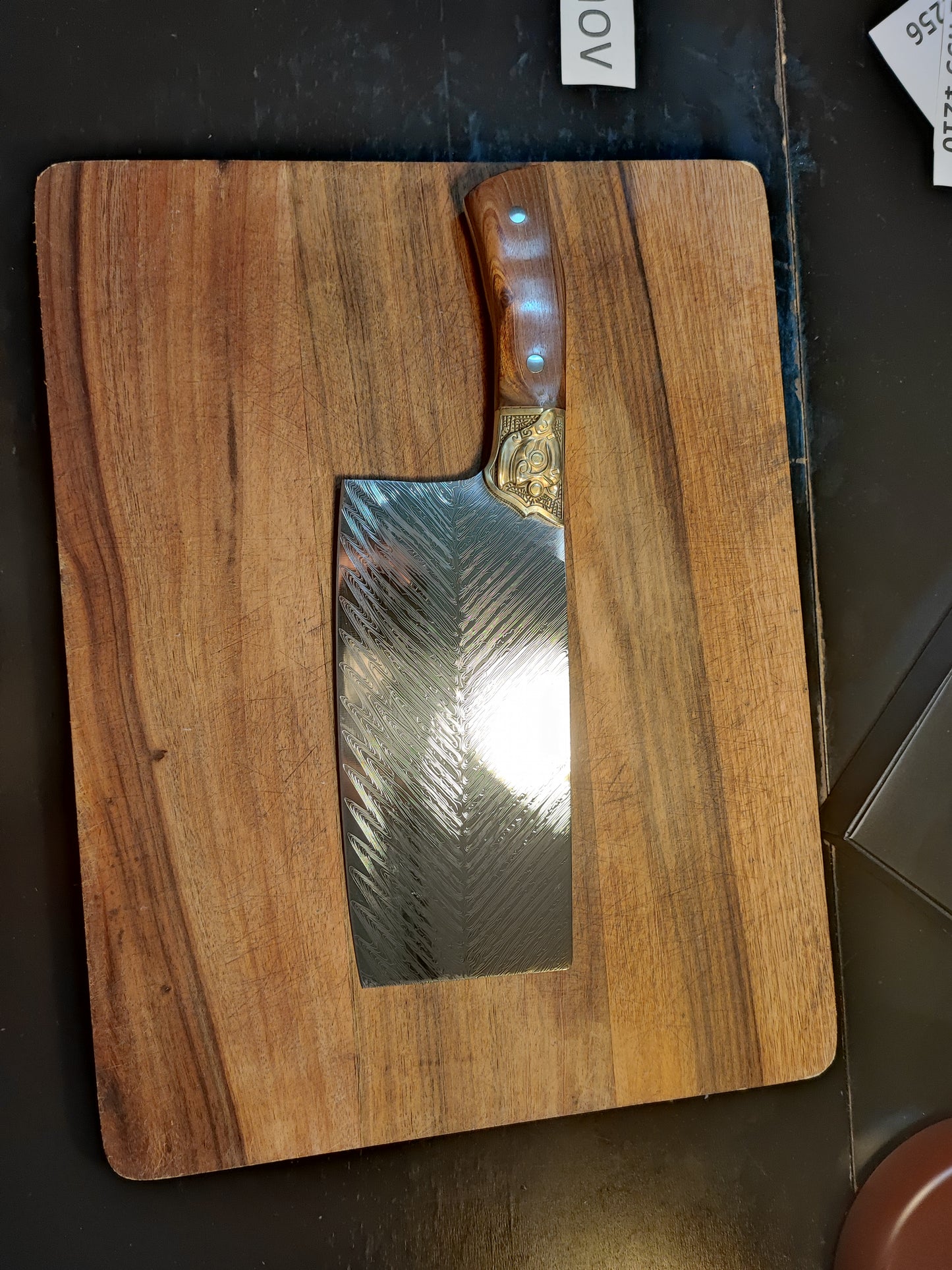 4号龙泉斩切刀,中式菜刀。(中式刀斩骨切菜切肉)Chinese kitchen knives