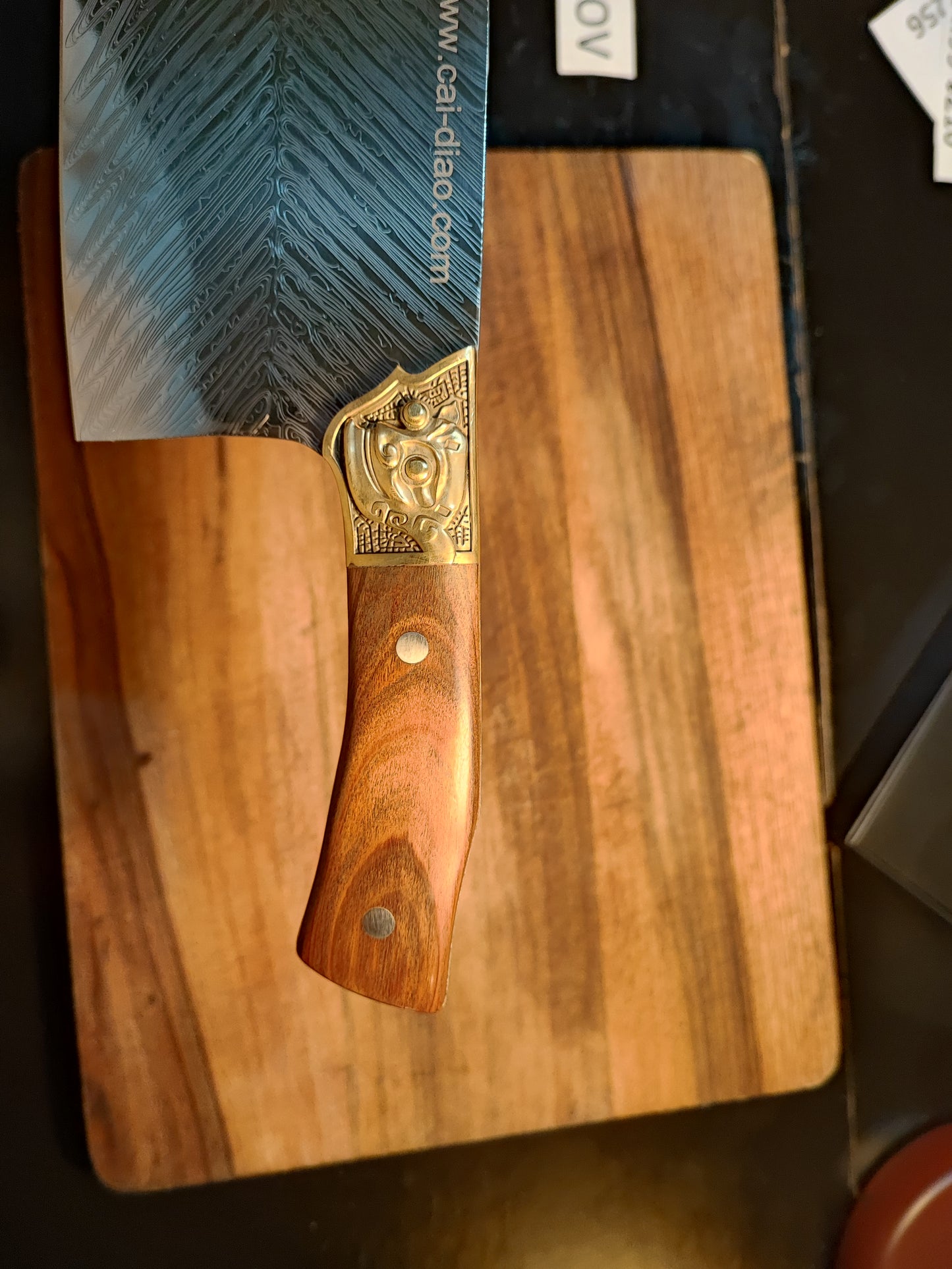 4号龙泉斩切刀,中式菜刀。(中式刀斩骨切菜切肉)Chinese kitchen knives